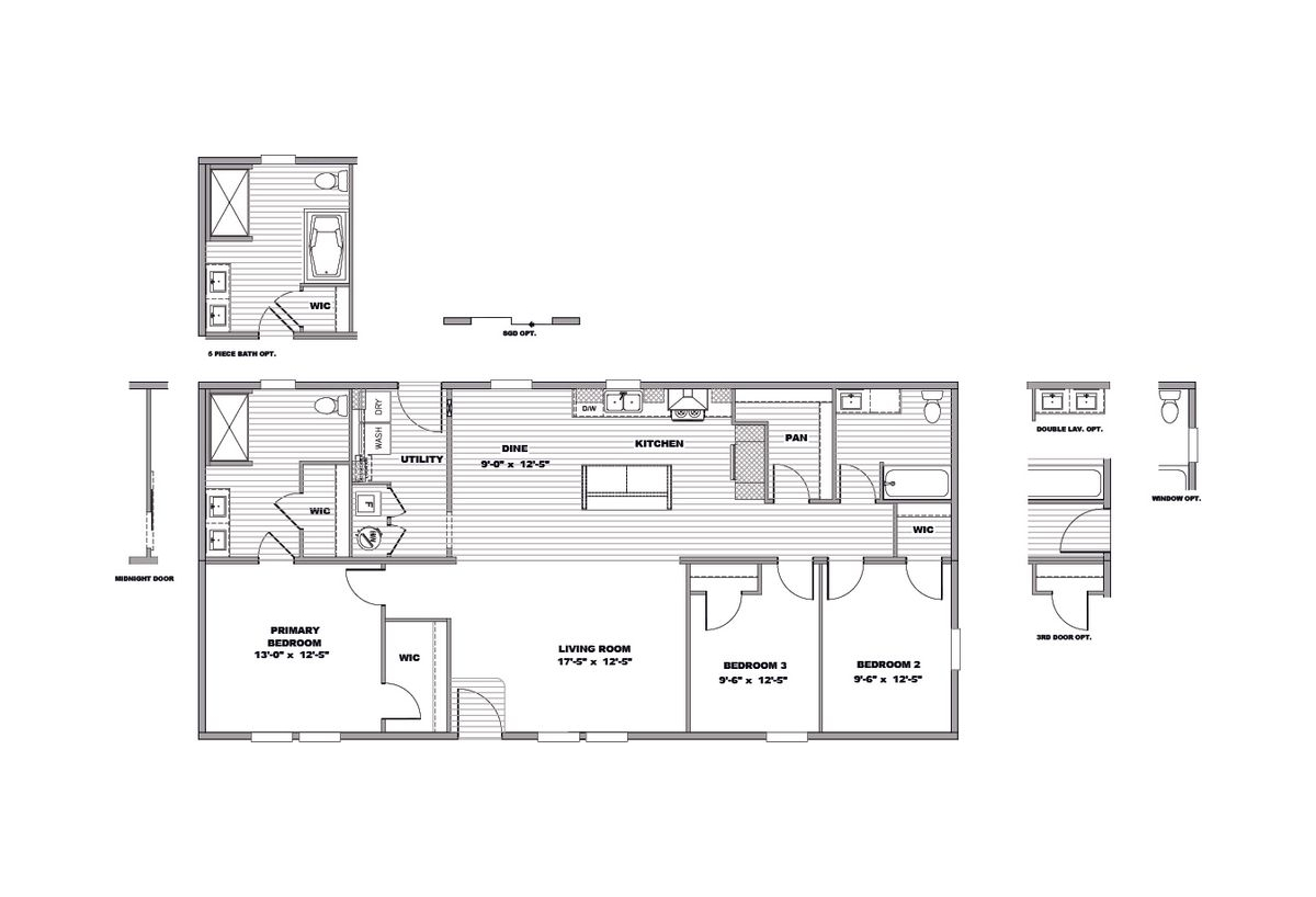 Lean on Me 2025 Stock Model 81TMP28563DH Floor Plan
